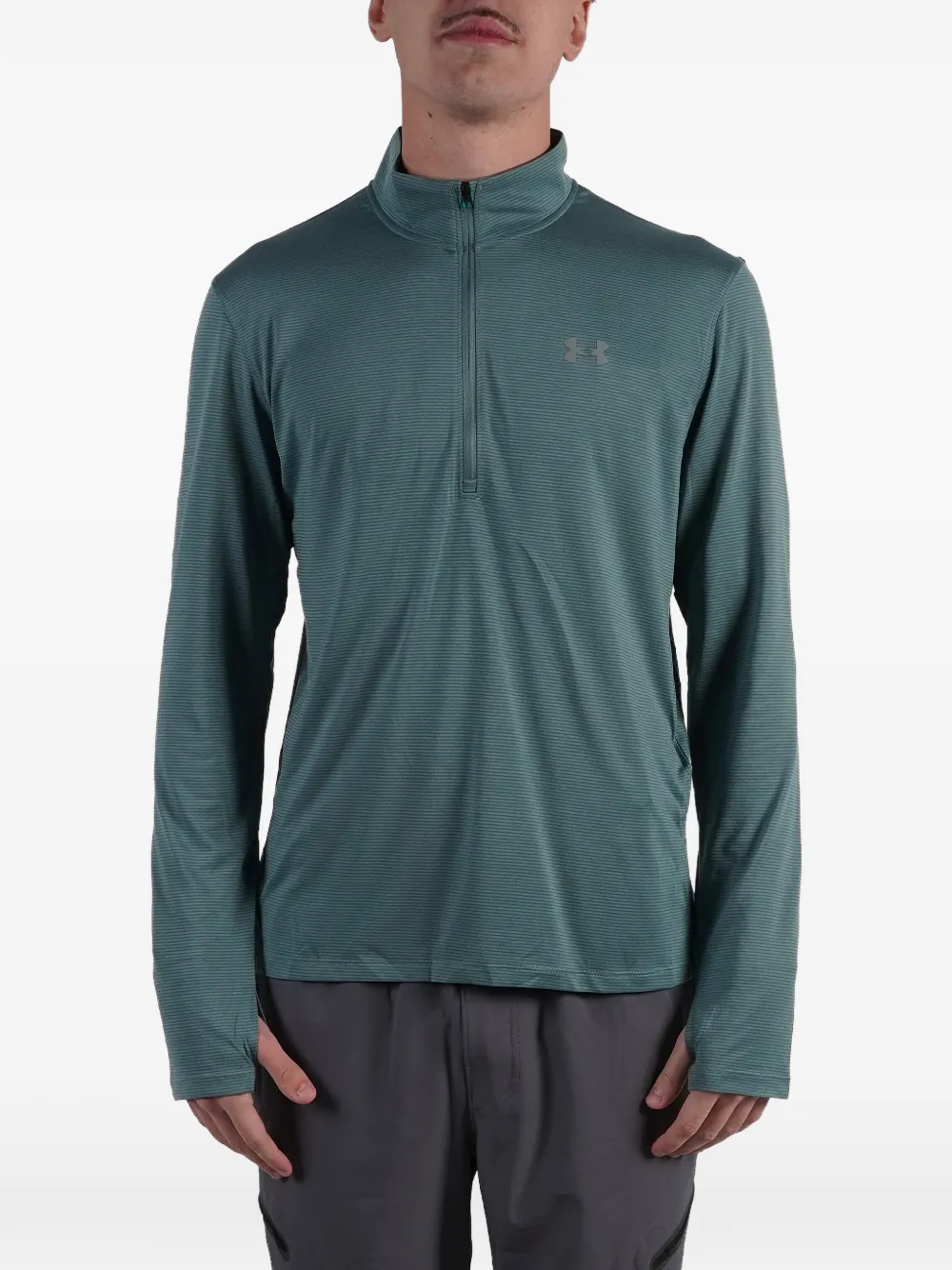 Under Armour UA Launch half-zip T-shirt - Blu