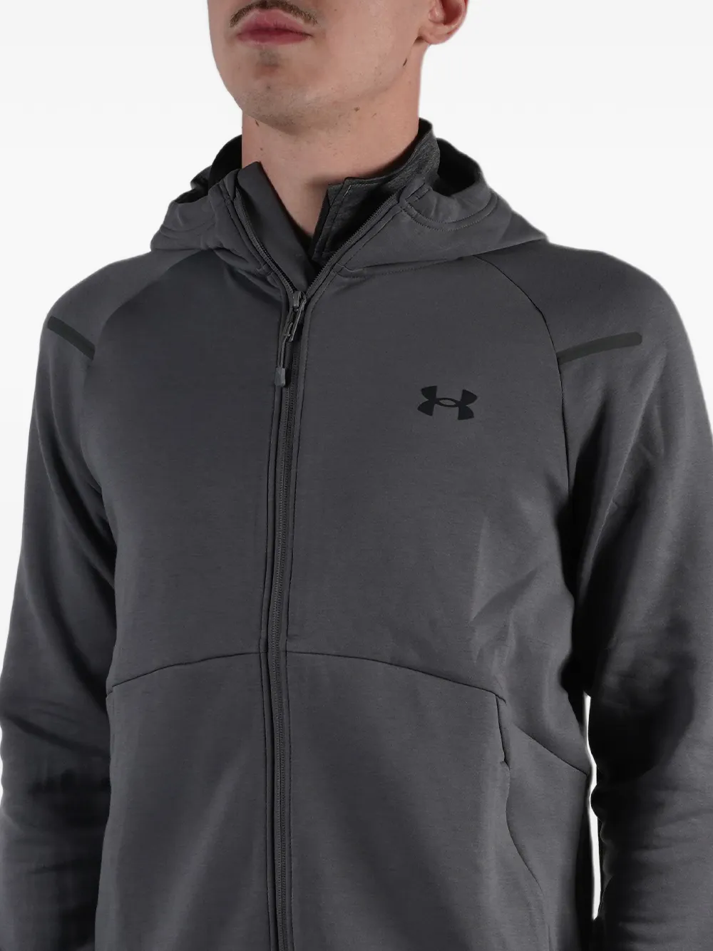 Under Armour Hoodie met rits Grijs
