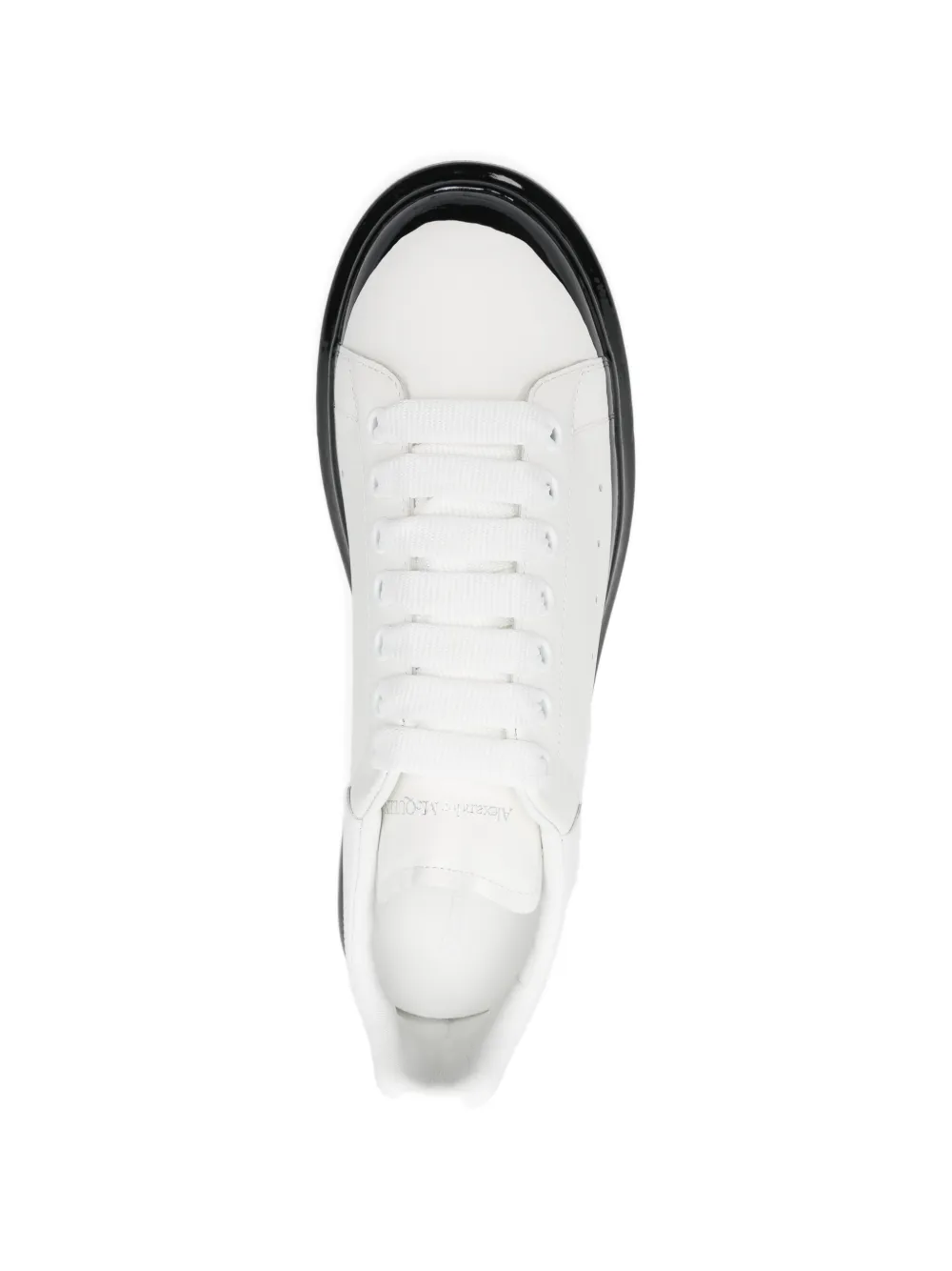 Alexander McQueen contrasting-sole sneakers Wit