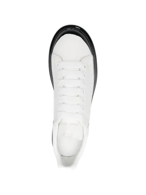 Alexander McQueen コントラストソール スニーカー | ホワイト 
