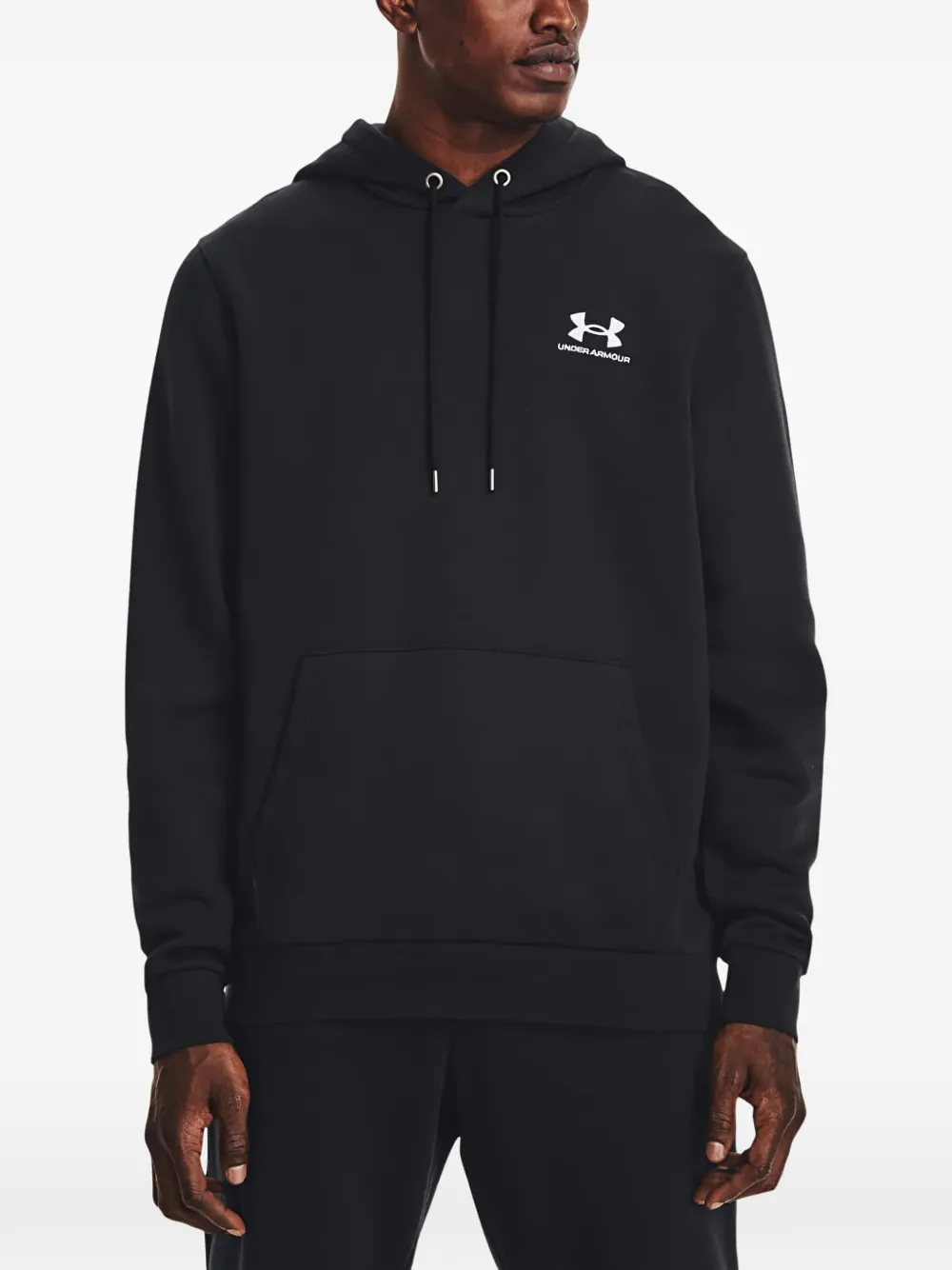 Under Armour Essential hoodie met logo Zwart