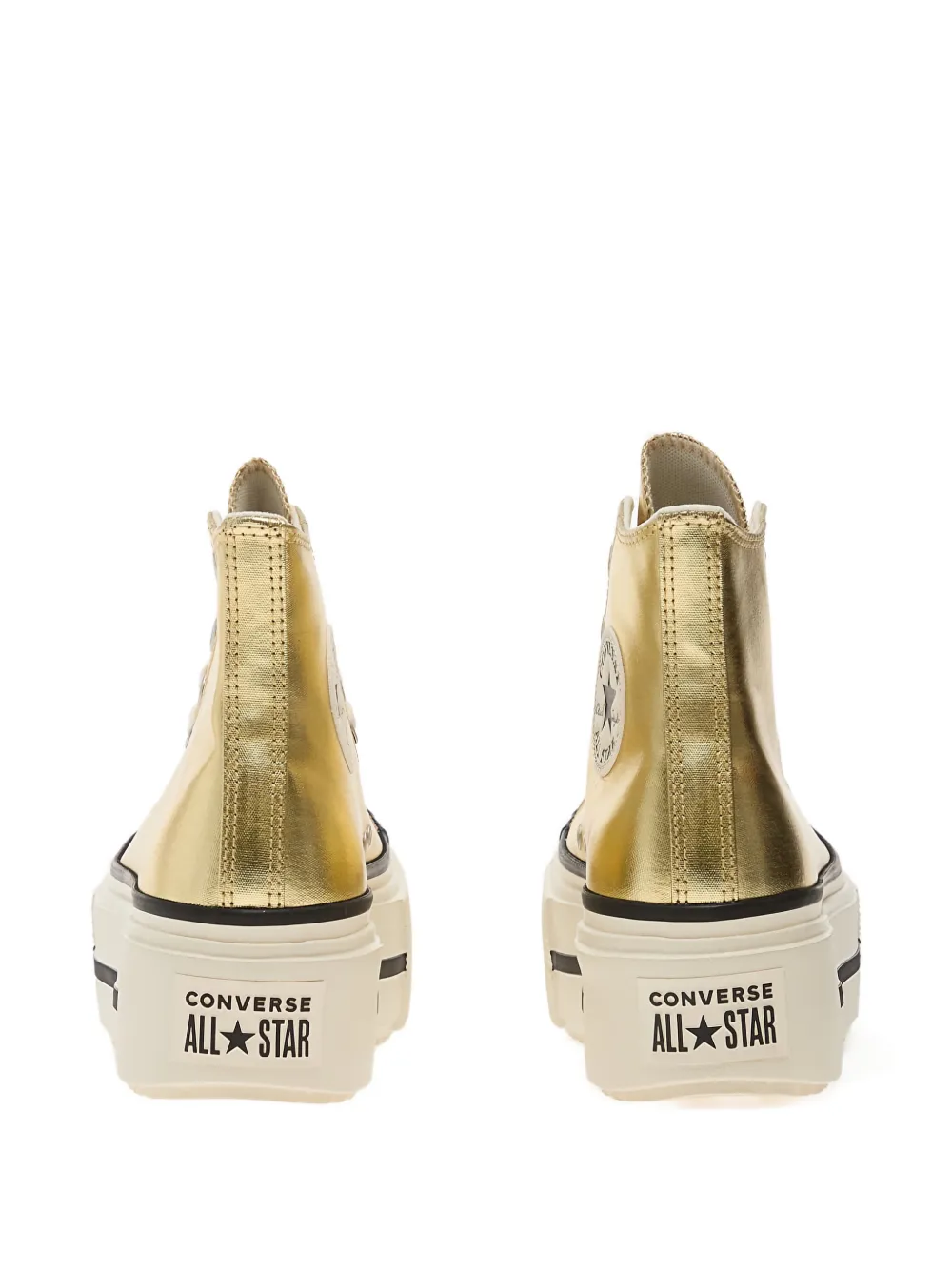 Converse Chuck Taylor All Star Lift Double Stack platform sneakers Goud