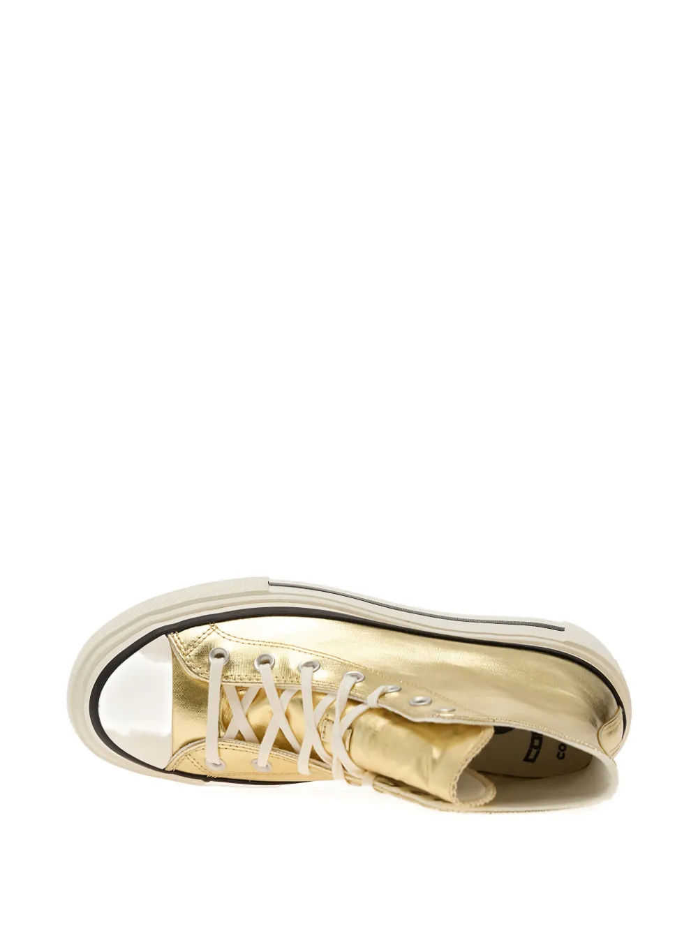 Converse Chuck Taylor All Star Lift Double Stack platform sneakers Goud