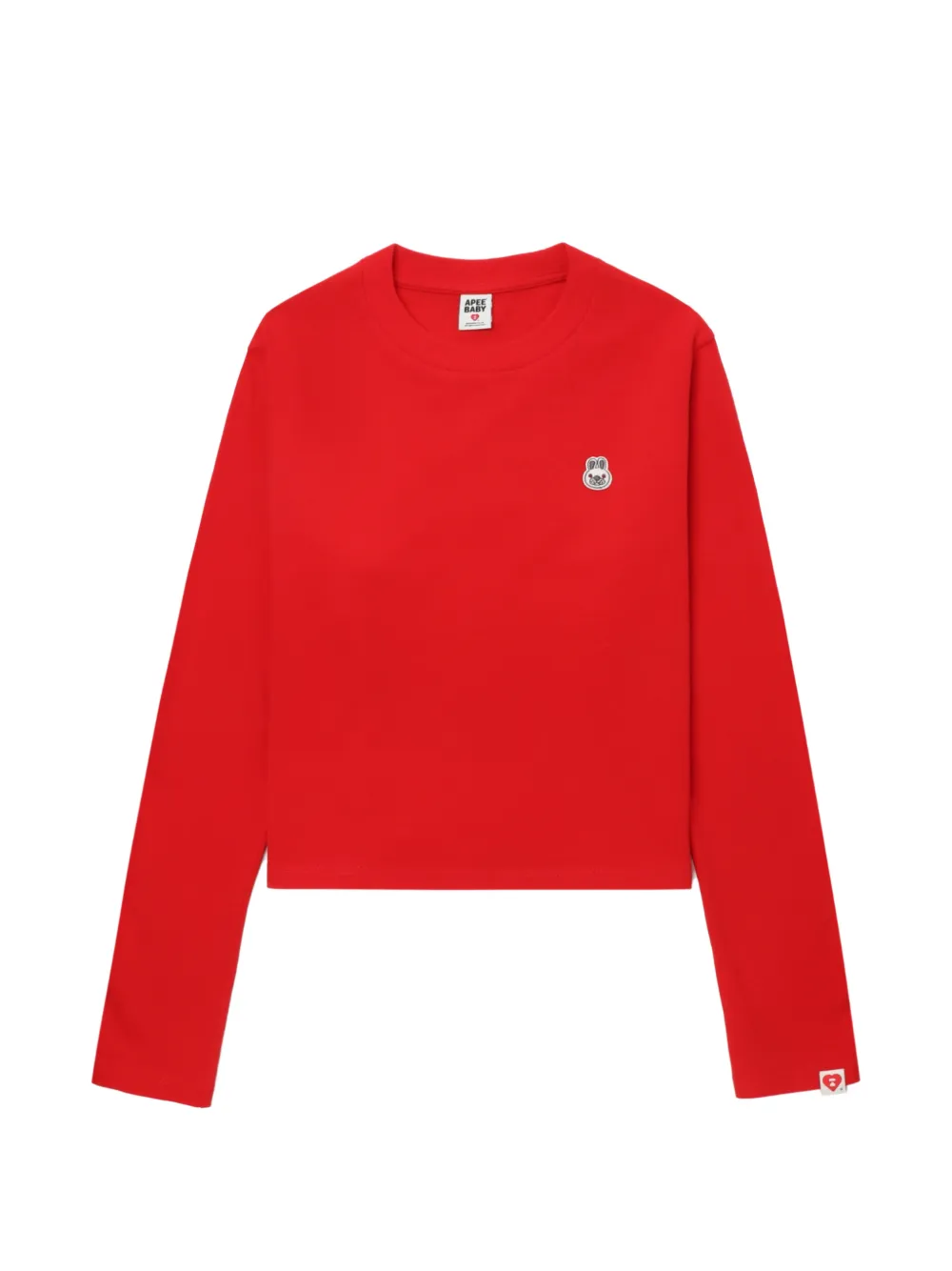 APEE™ by *A BATHING APE® long-sleeved graphic top - Rot