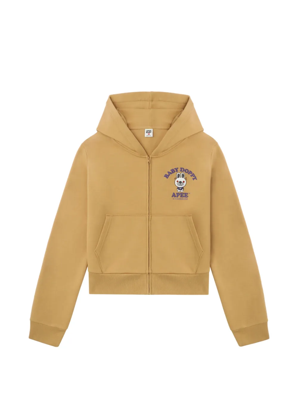 APEE™ by *A BATHING APE® logo hooded top - Toni neutri