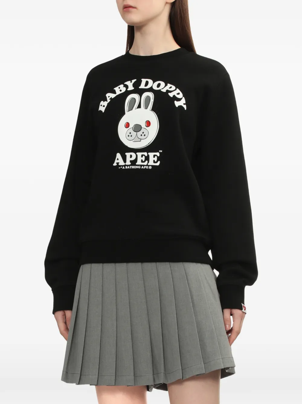  A Bathing Ape® Baby Doppy Sweatshirt - Black 