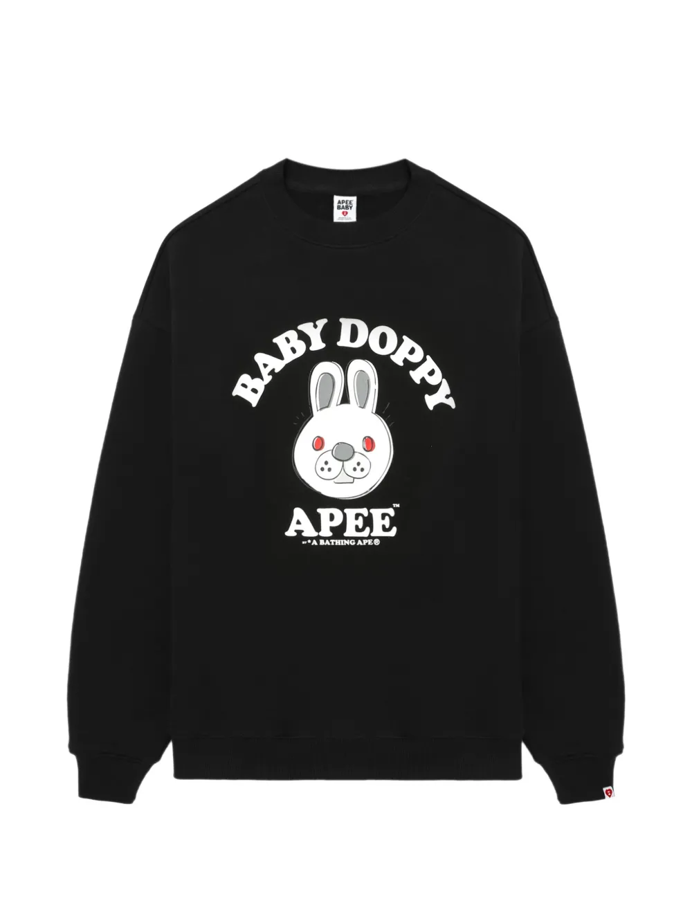 APEE™ by *A BATHING APE® Baby Doppy sweatshirt - Nero