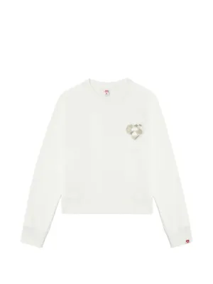 Diesel F-Slimmy-Od クロップド スウェットシャツ | ホワイト