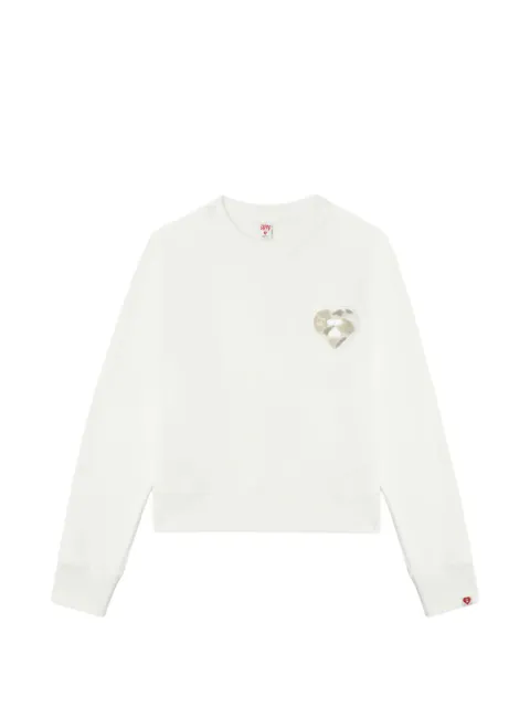 A BATHING APE® pull à applique cœur