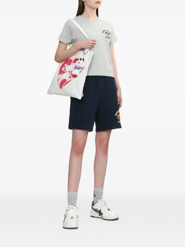 A BATHING APE® グラフィック ショートパンツ | ブルー | FARFETCH JP
