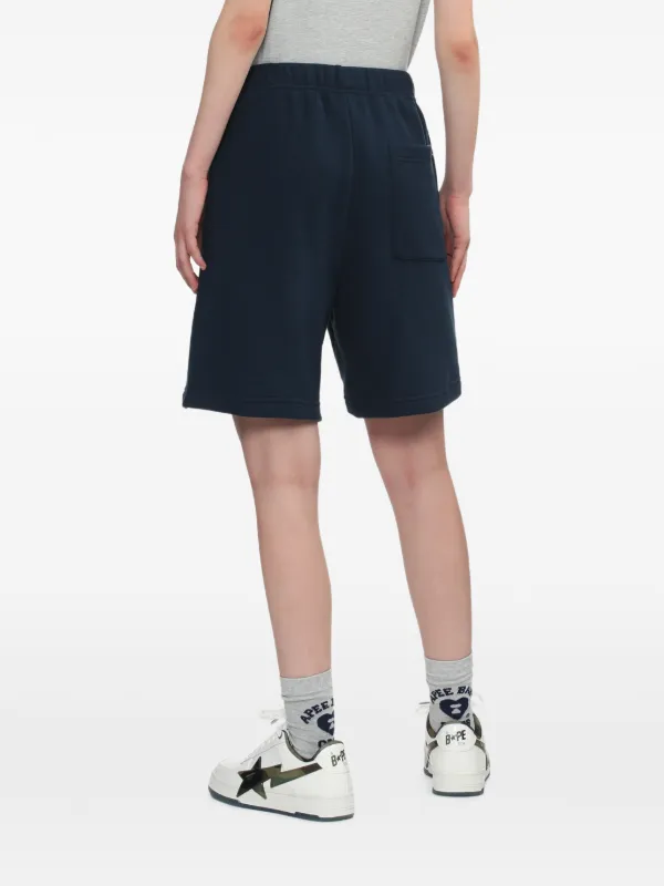 A BATHING APE® グラフィック ショートパンツ | ブルー | FARFETCH JP
