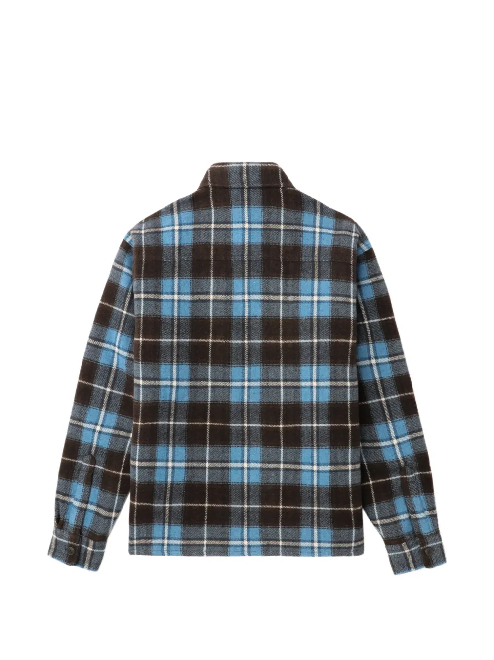 check patch pocket shirt