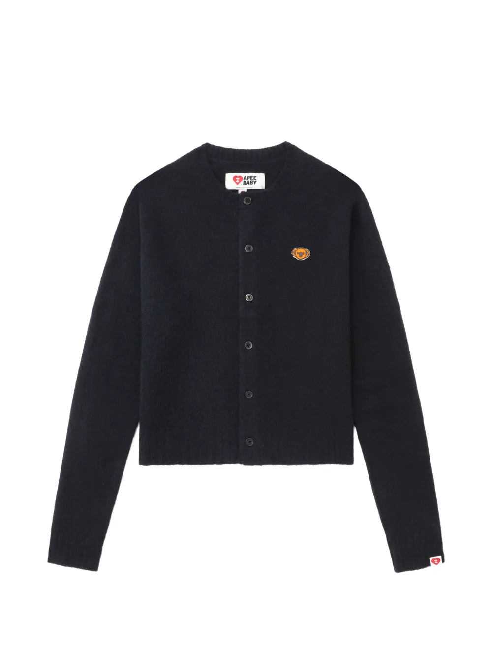 APEE™ by *A BATHING APE® buttoned appliqué cardigan - Blu