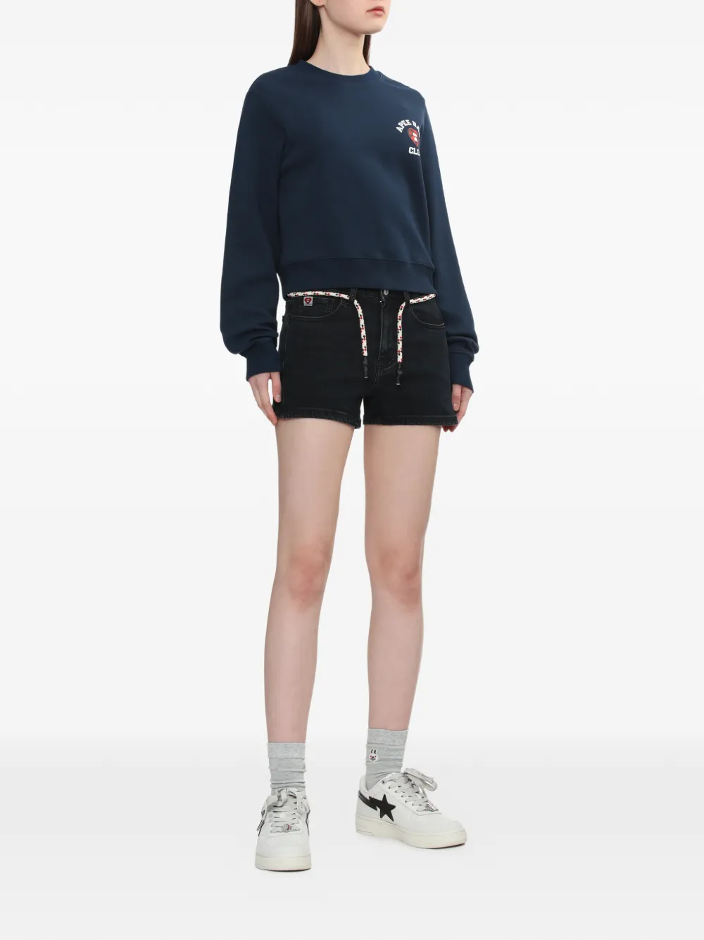  A Bathing Ape® Graphic Rib Top - Blue 