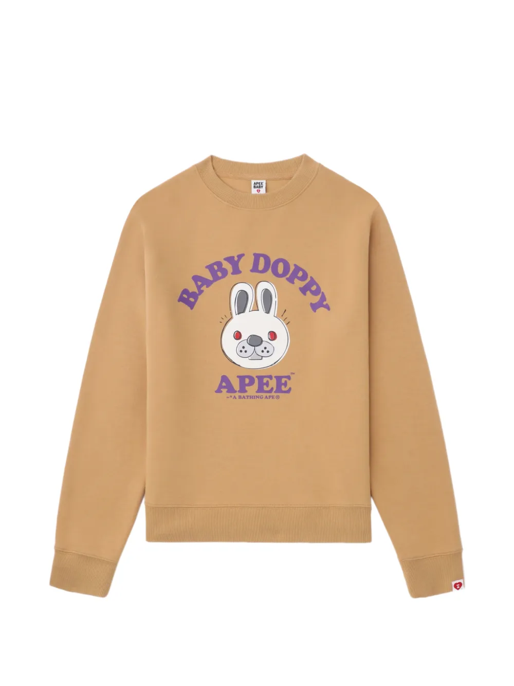 APEE™ by *A BATHING APE® Baby Doppy sweatshirt - Toni neutri
