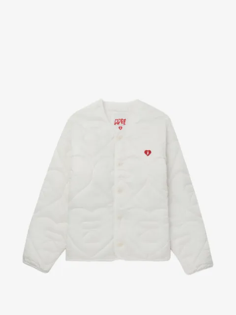 A BATHING APE® Gesteppte Heart Jacke