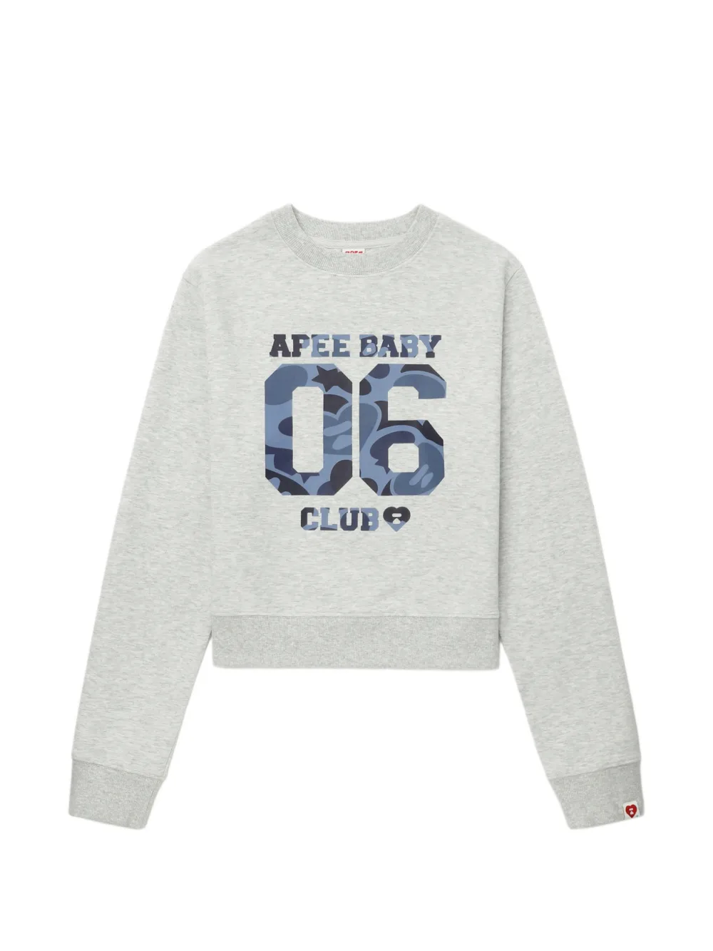 APEE™ by *A BATHING APE® '06' graphic top - Grau