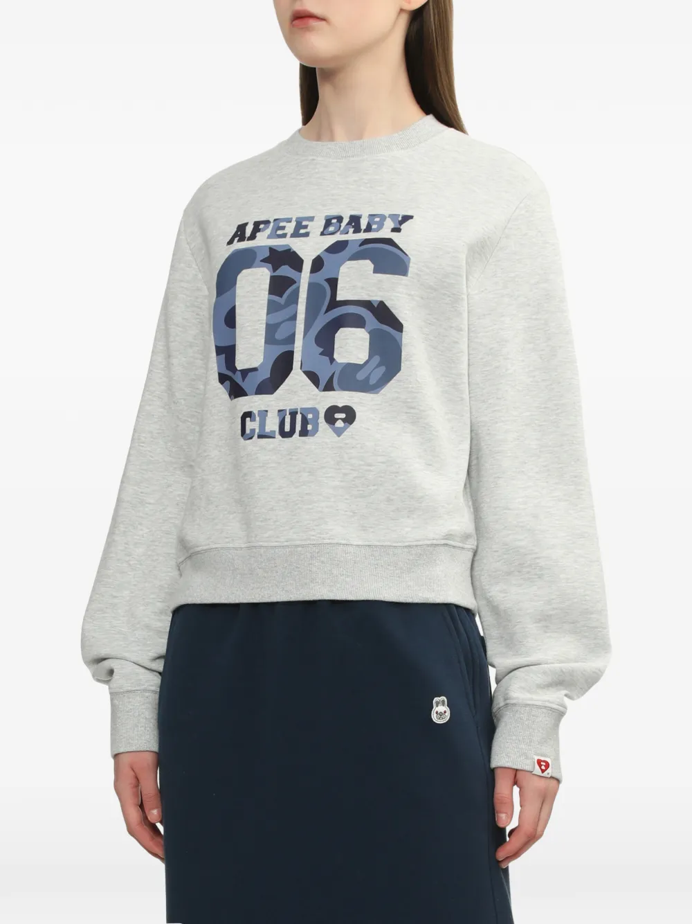  A Bathing Ape® '06' Graphic Top - Grey 