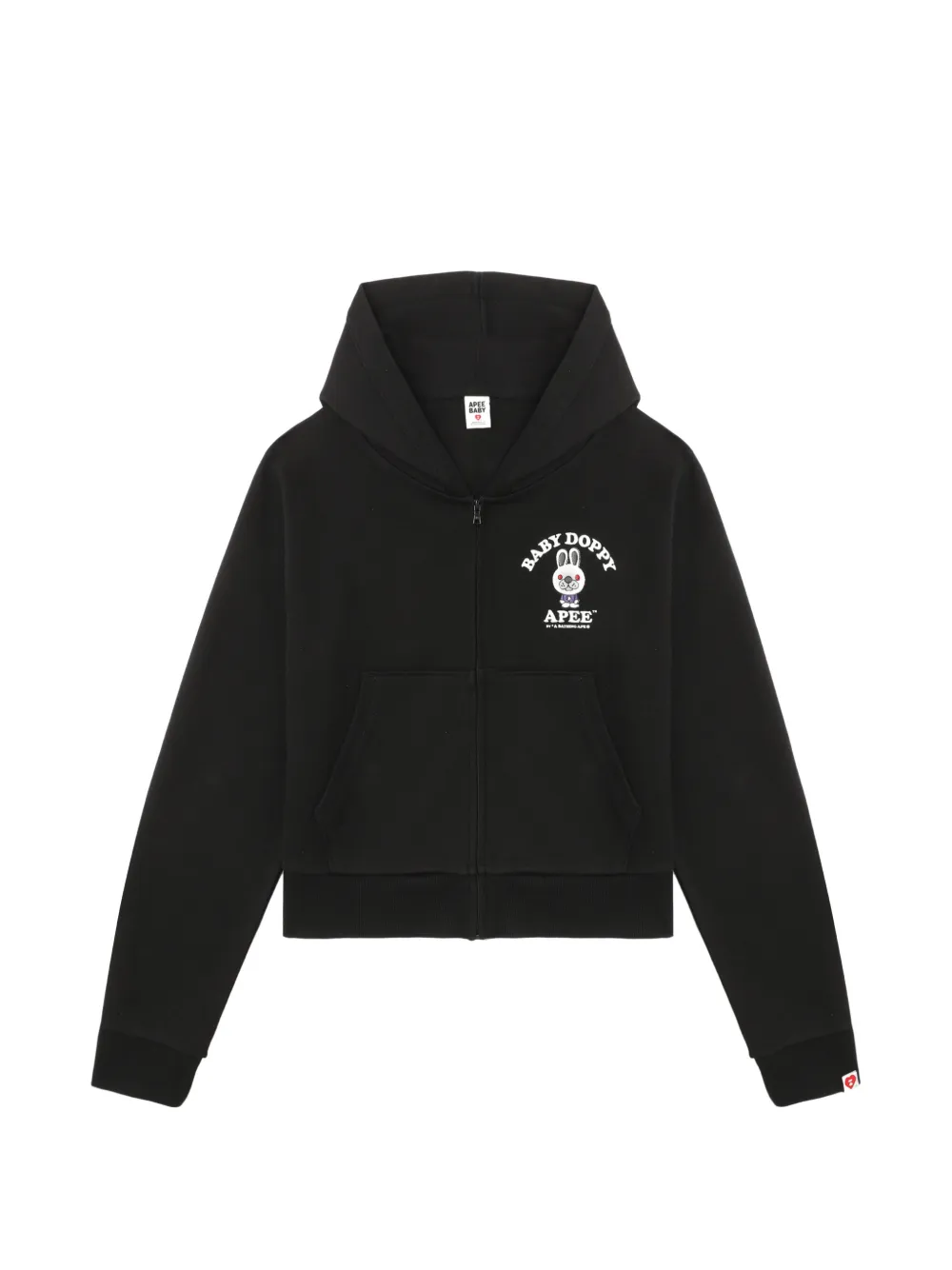 APEE™ by *A BATHING APE® Baby Doppy zip-up hoodie - Nero