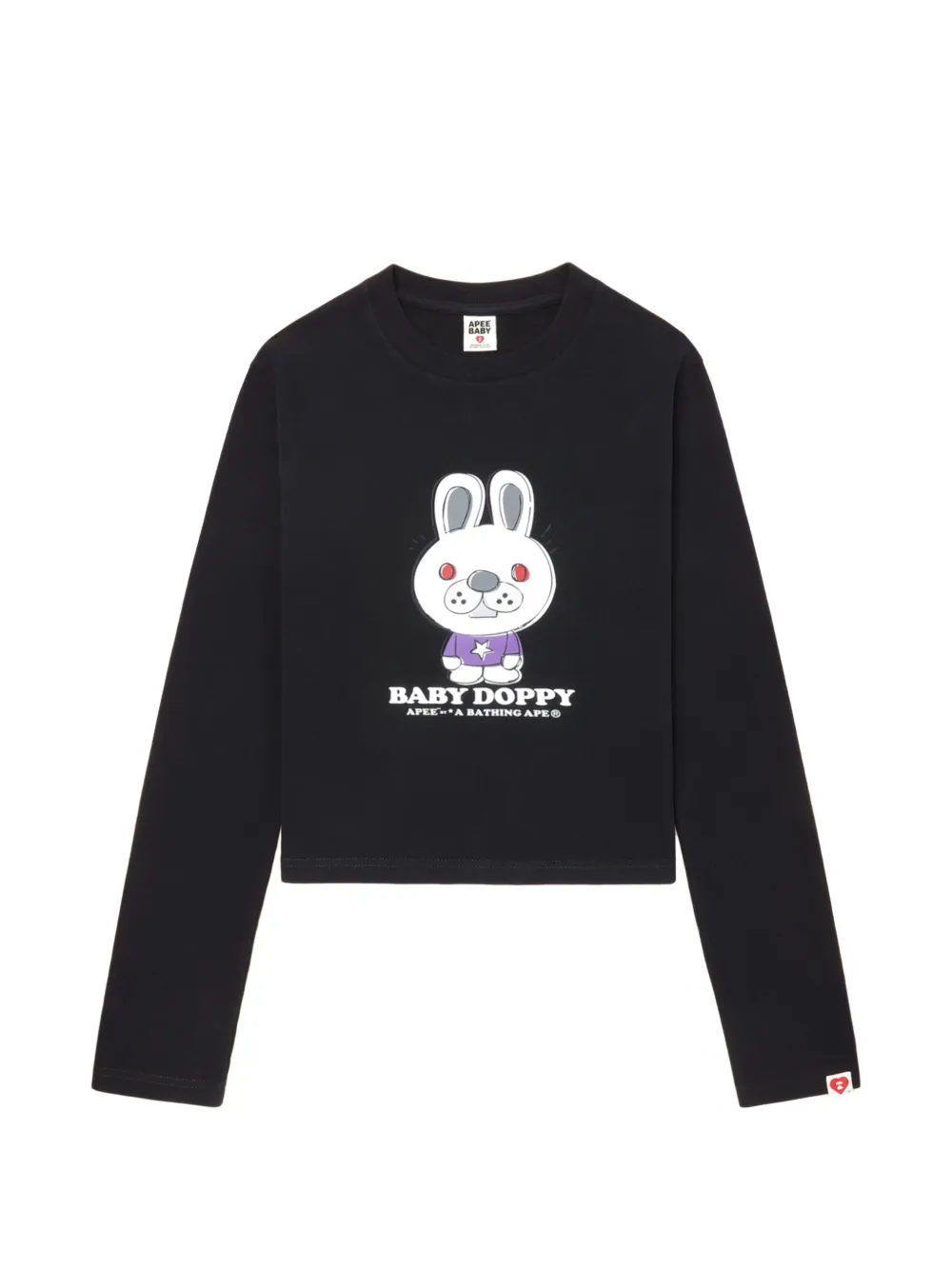 APEE™ by *A BATHING APE® Baby Doppy sweatshirt - Nero