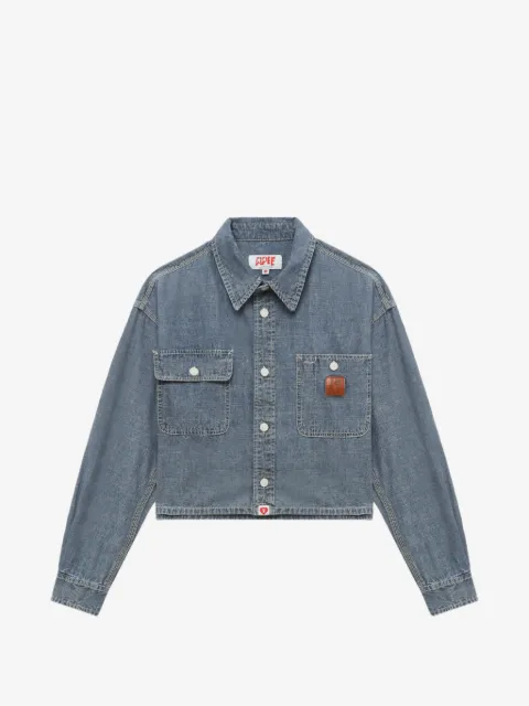 A BATHING APE® camisa con bolsillo de parche