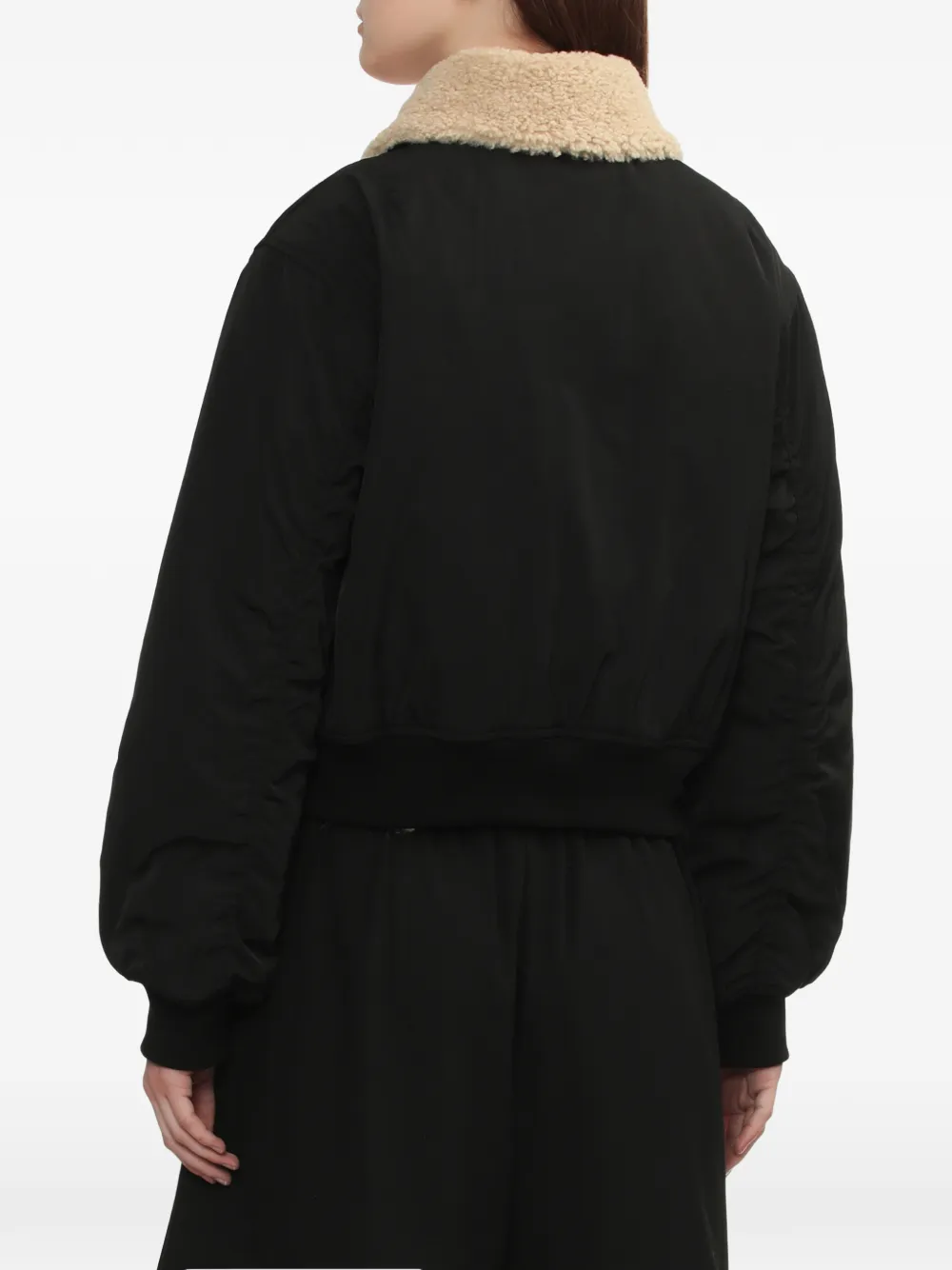 A BATHING APE Jack met kraag Zwart