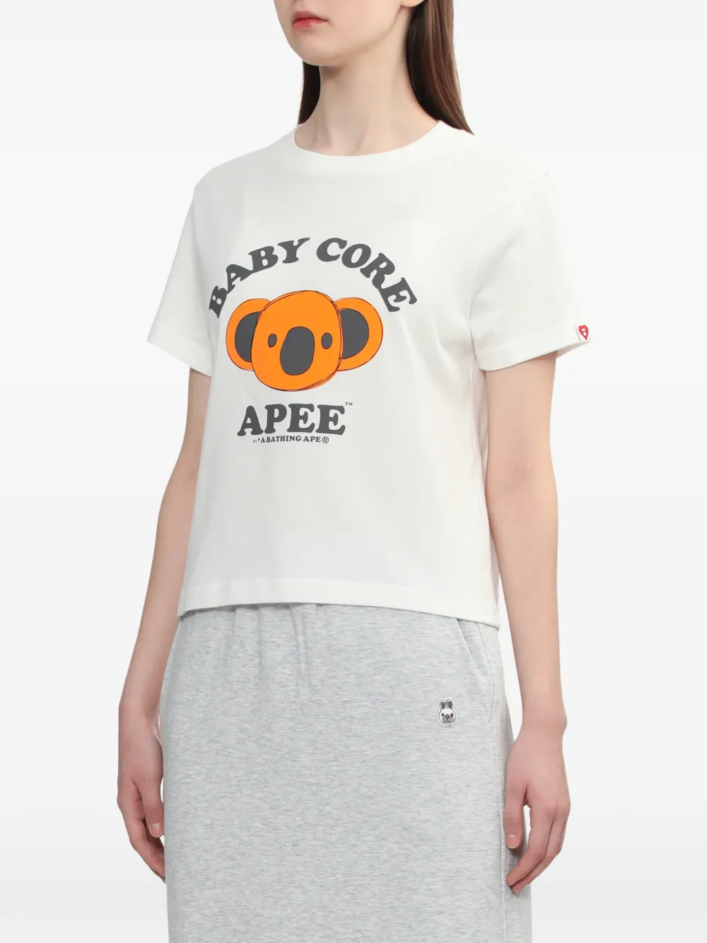  A Bathing Ape® Graphic Short-sleeve T-shirt - White 