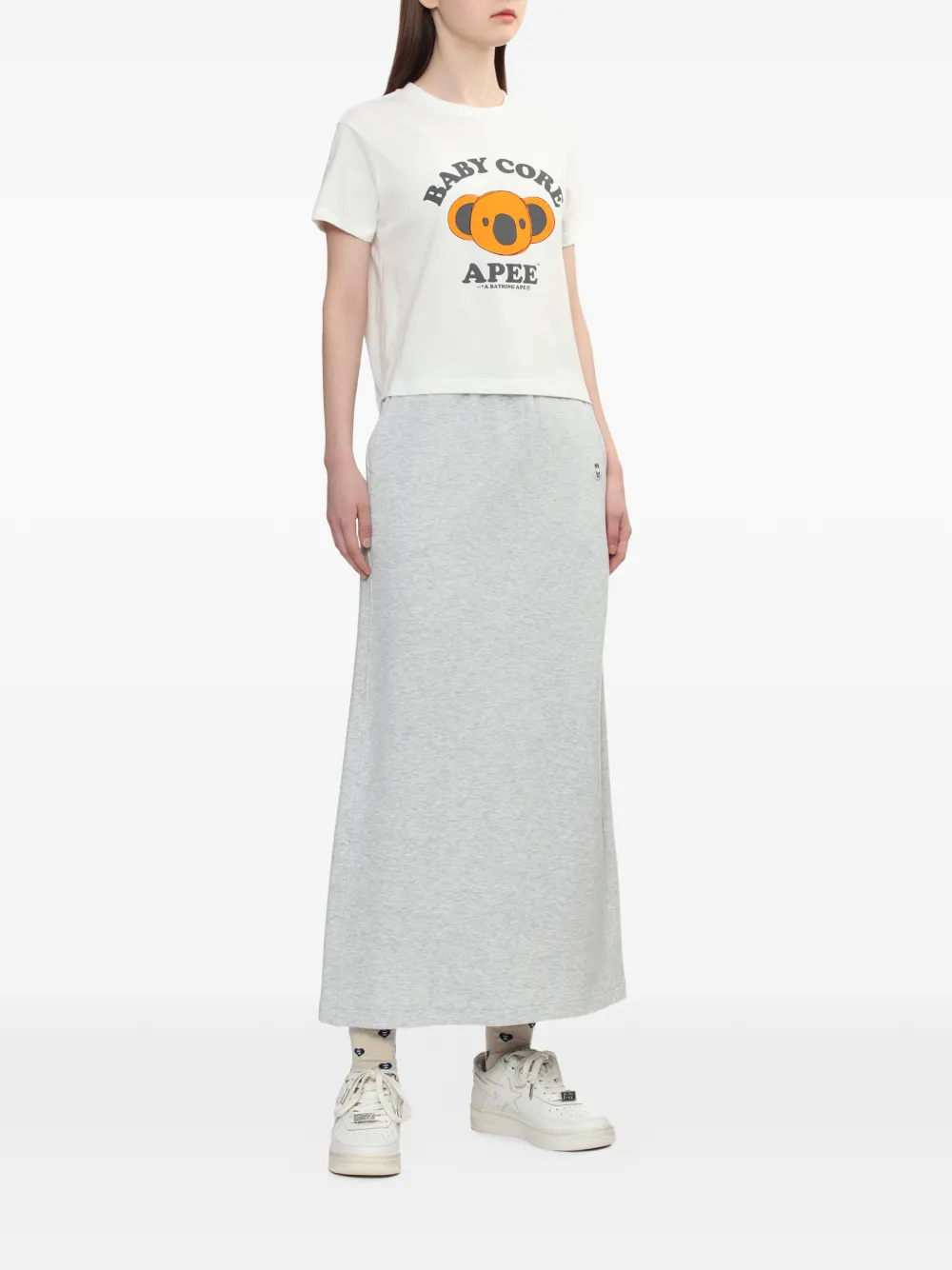  A Bathing Ape® Graphic Short-sleeve T-shirt - White 