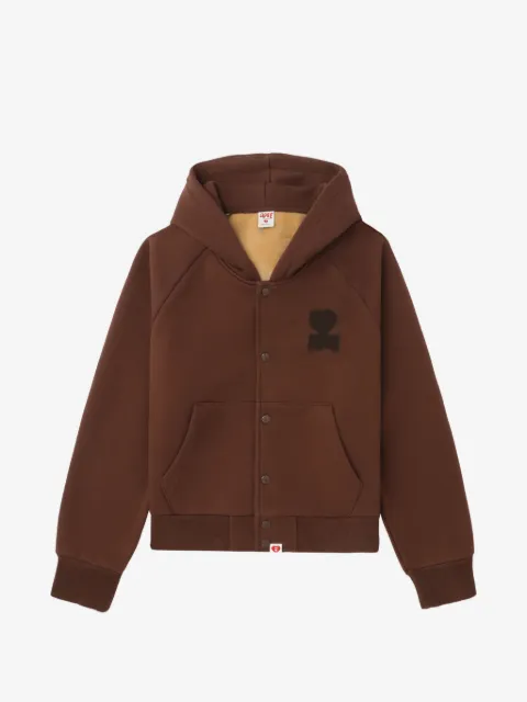 A BATHING APE® heart-applique hoodie