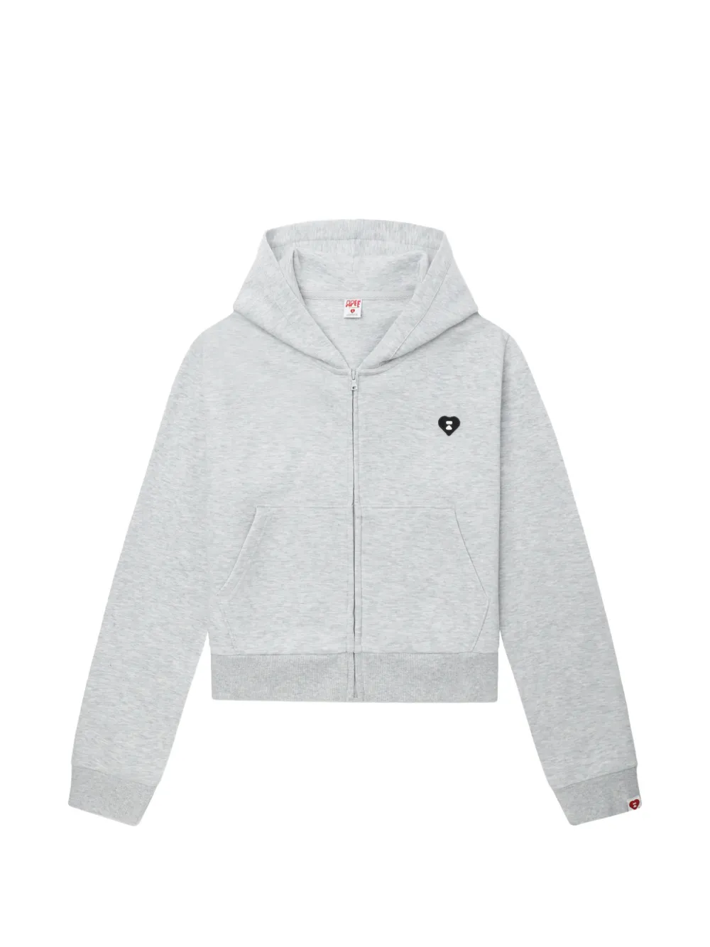APEE™ by *A BATHING APE® hooded zip sweater - Grigio