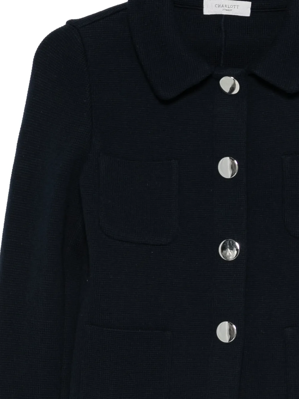 Buttoned Collared Jacket