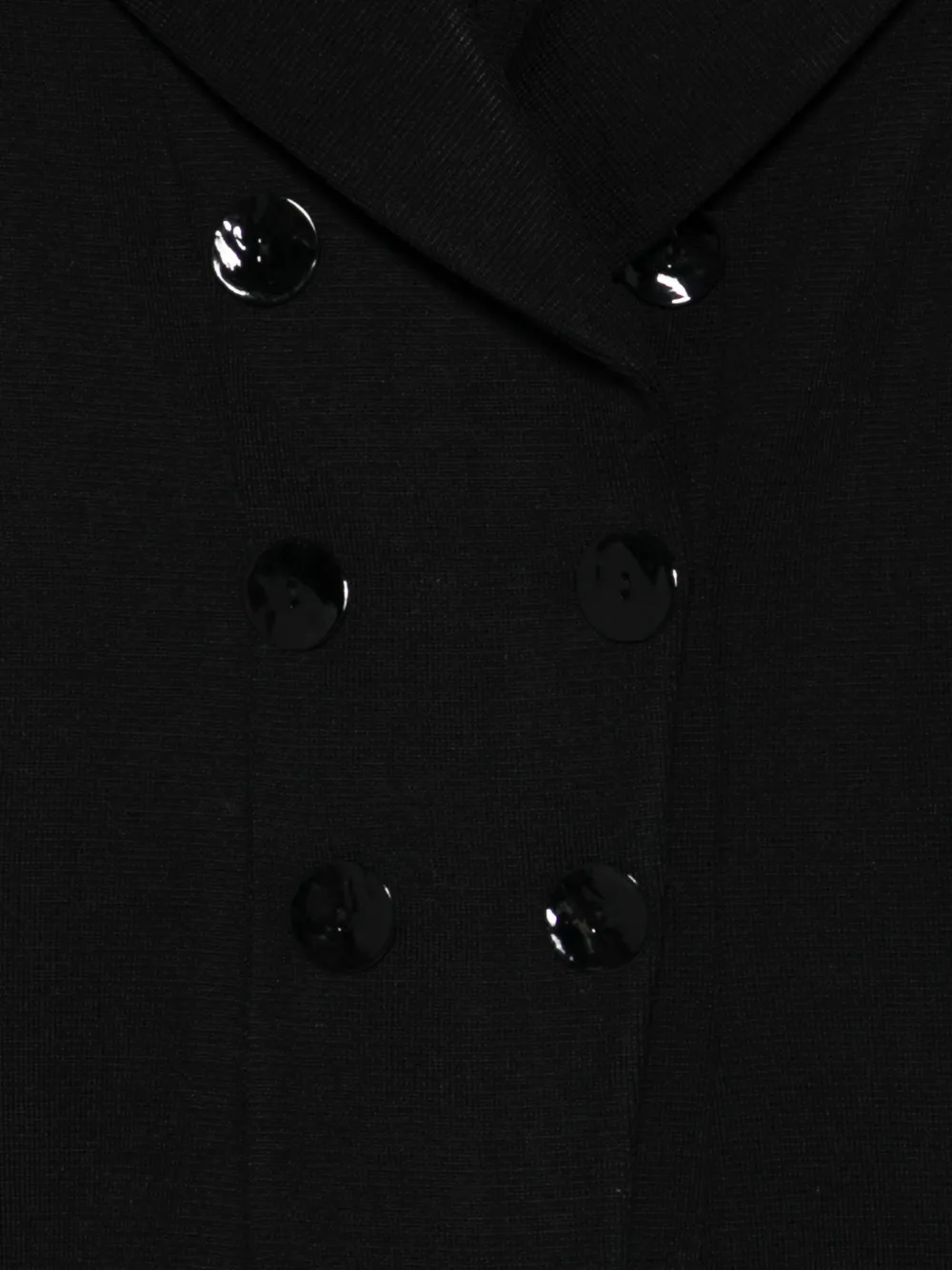  Charlott Double-breasted Blazer - Black 