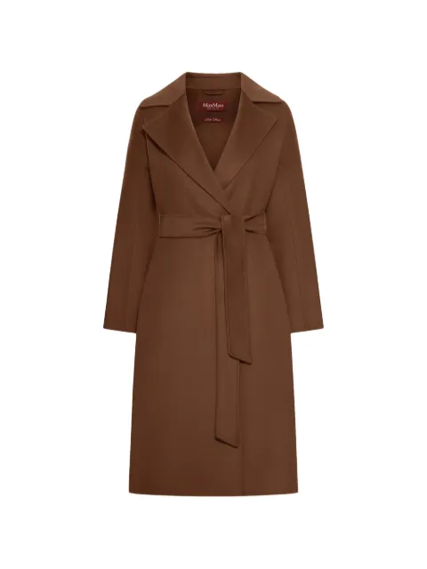 Max Mara belted wrap coat