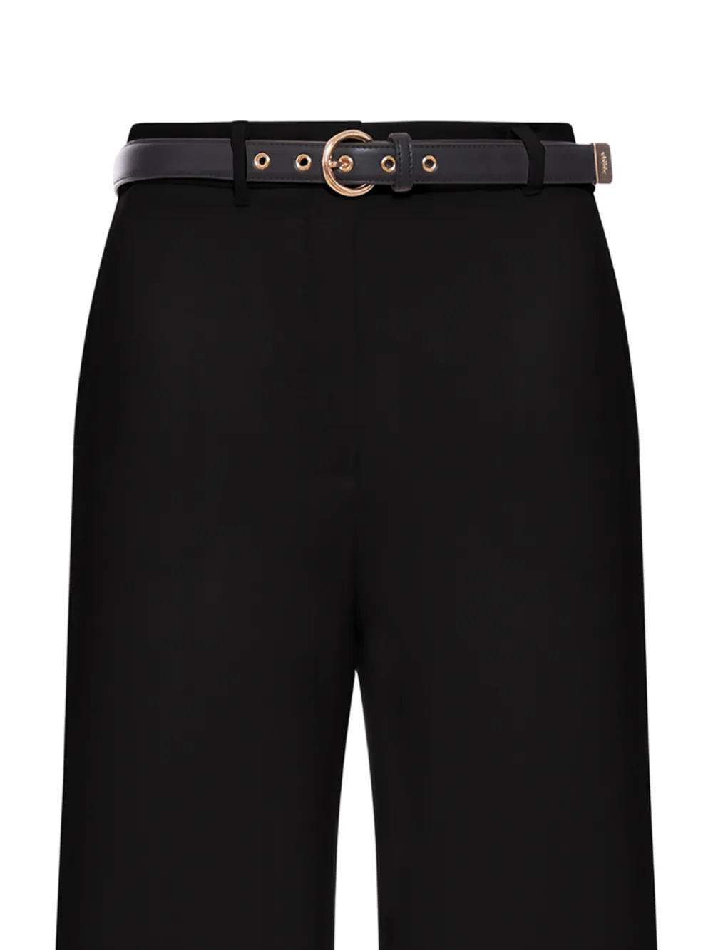 Max Mara belted trousers - Zwart