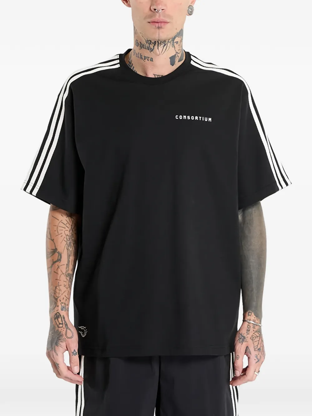Consortium Three-Stripe T-Shirt
