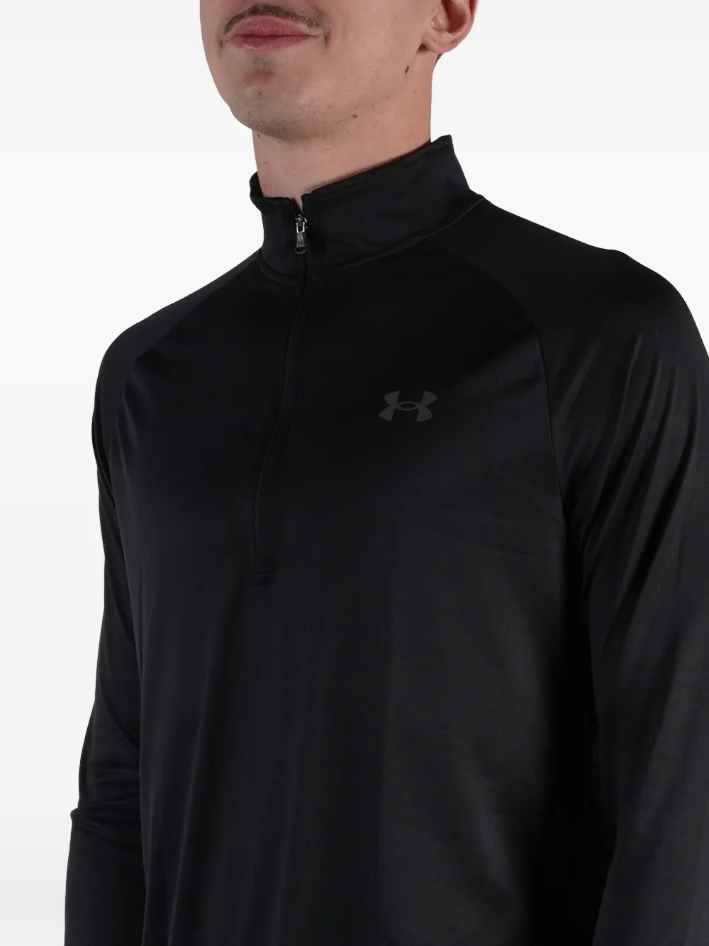 Under Armour Performance sweater met rits Zwart