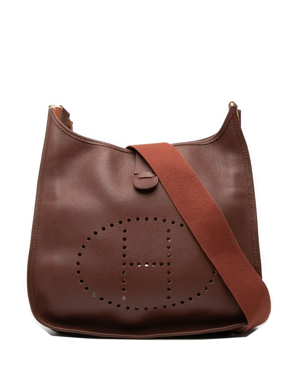 Hermès Pre-Owned 2000-2014 Clemence Evelyne I PM crossbody bag - Brown