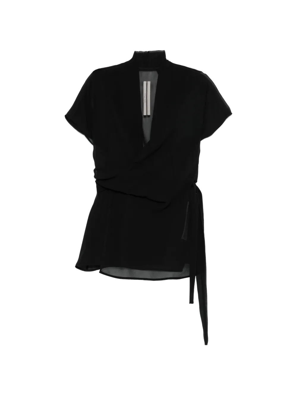 Rick Owens V-neck blouse - Nero