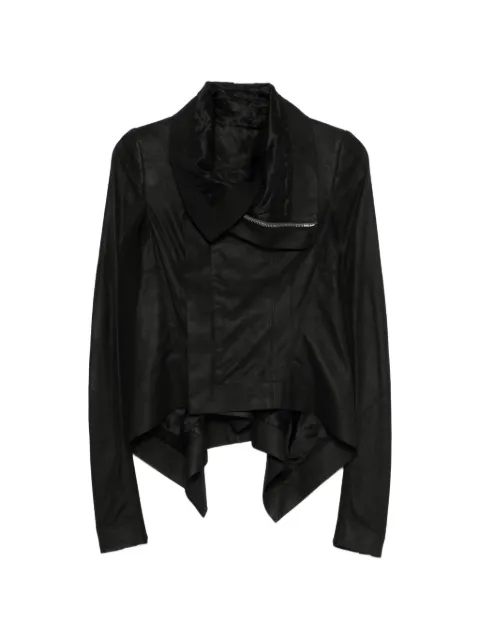 Rick Owens Naska asymmetric zip-up biker jacket