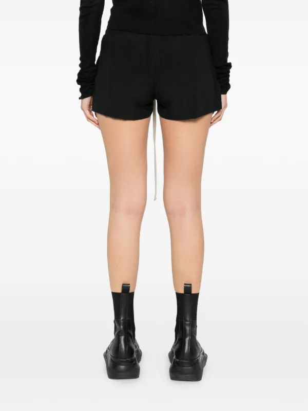 Rick Owens Fog ドローストリング ショートパンツ | ブラック