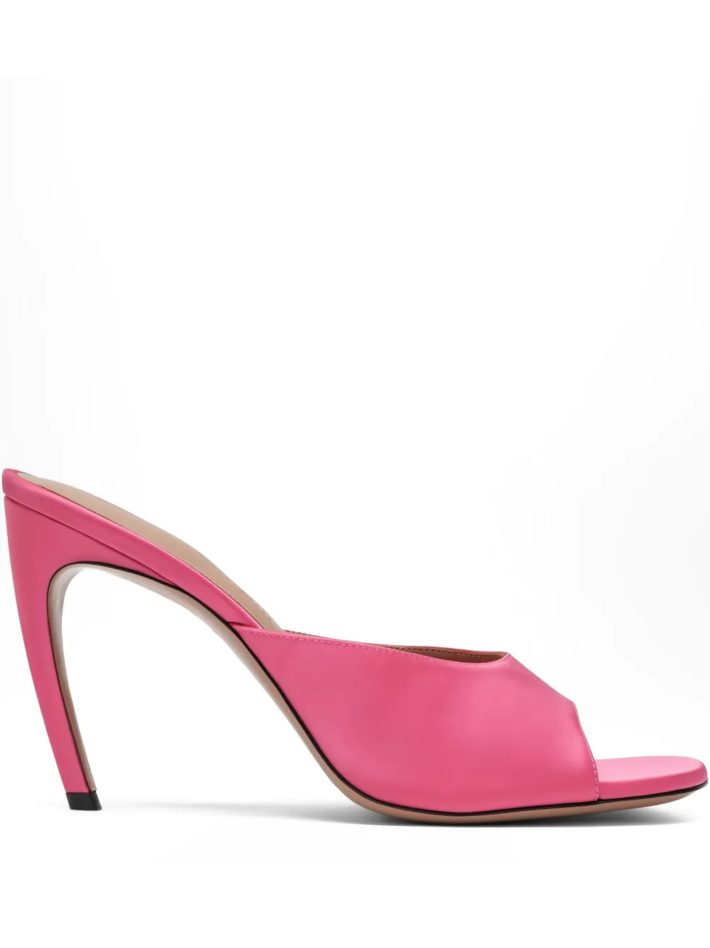 The Attico Mules Betta con tacco - Rosa