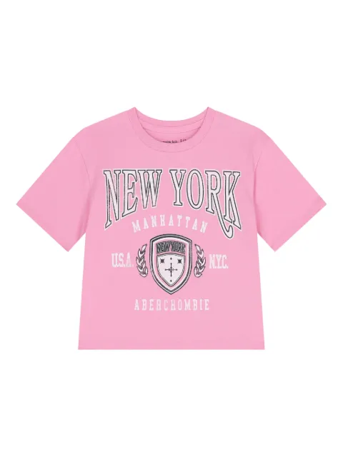 ABERCROMBIE FITCH KIDS logo-print T-shirt