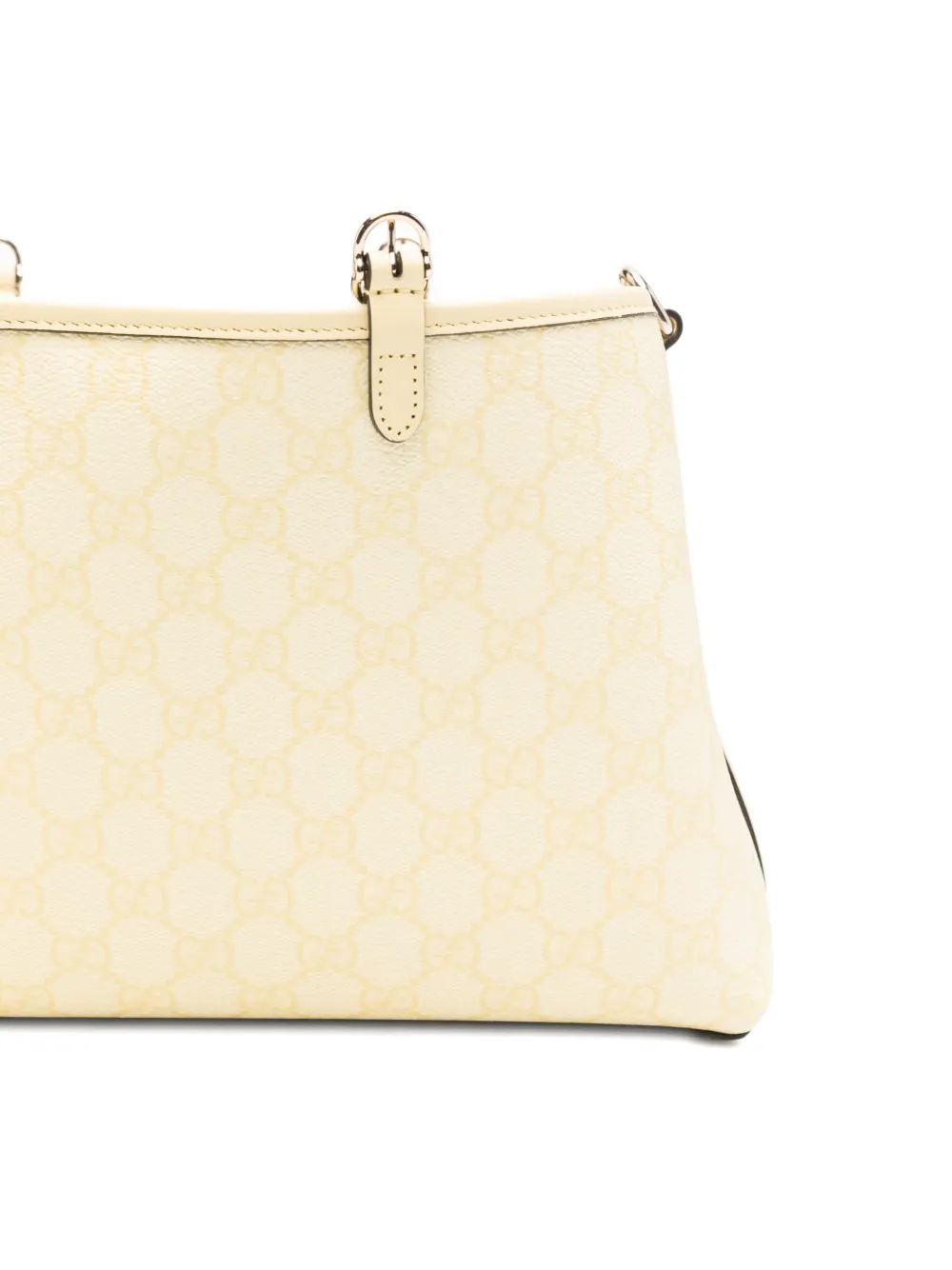 Gucci Shopper met monogram-print Geel
