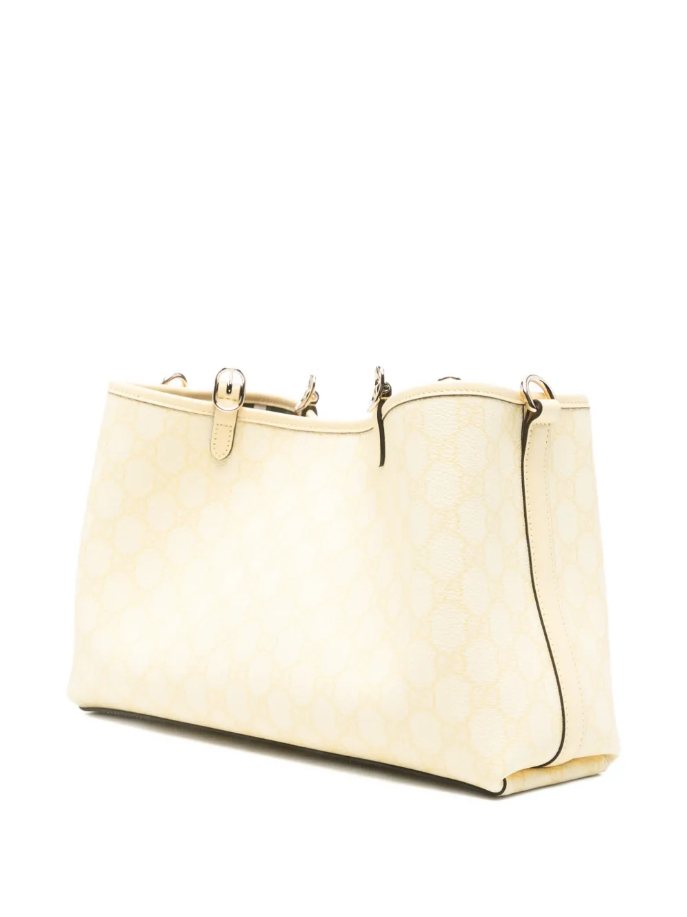 Gucci Shopper met monogram-print Geel