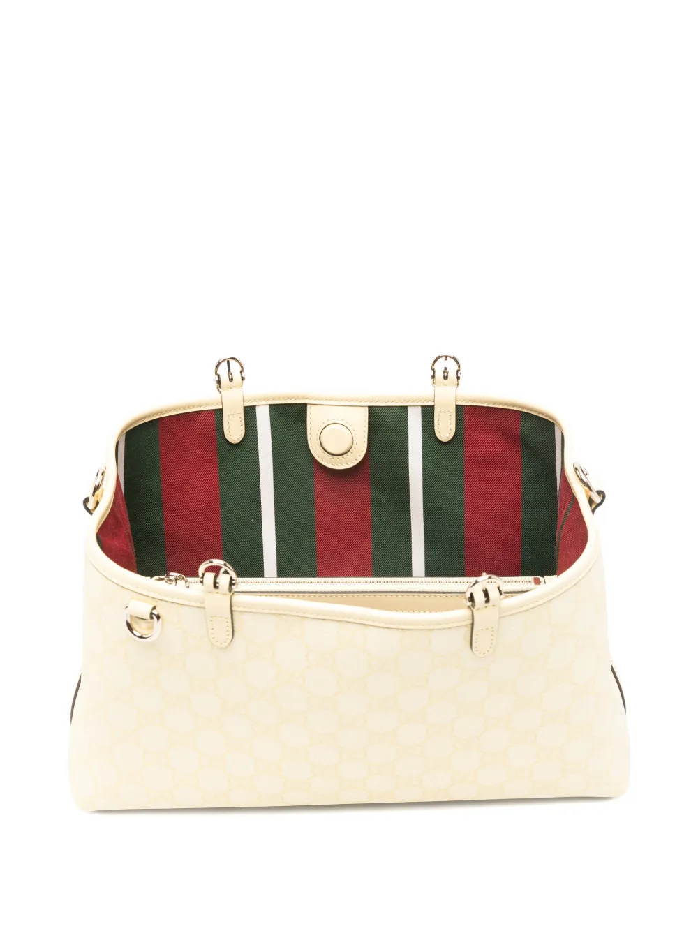 Gucci Shopper met monogram-print Geel