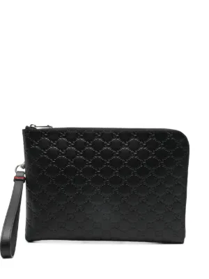 Gucci（グッチ）メンズ クラッチバッグ - FARFETCH
