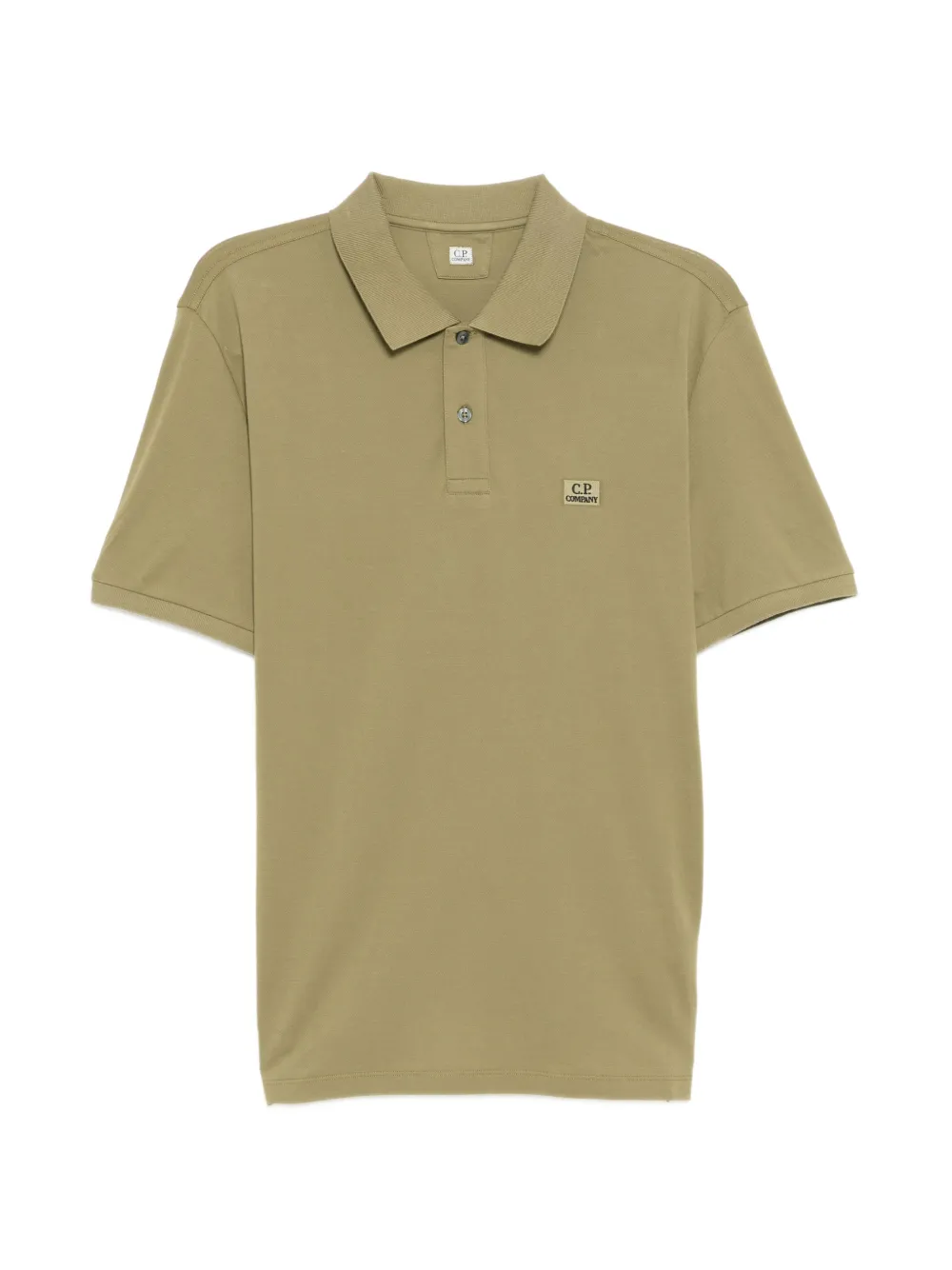 C.P. Company Polo con logo ricamato - Verde