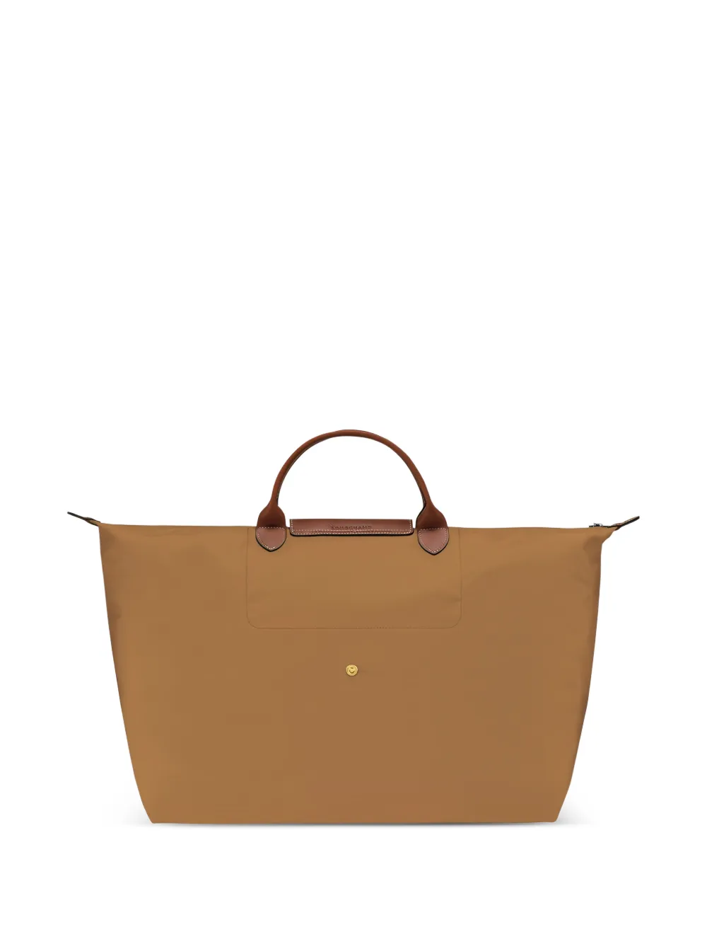 Longchamp Grote Le Pliage weekendtas Beige