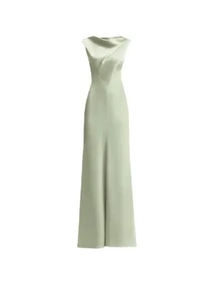 ghost dusty green dress GHOST Sylvia Dress