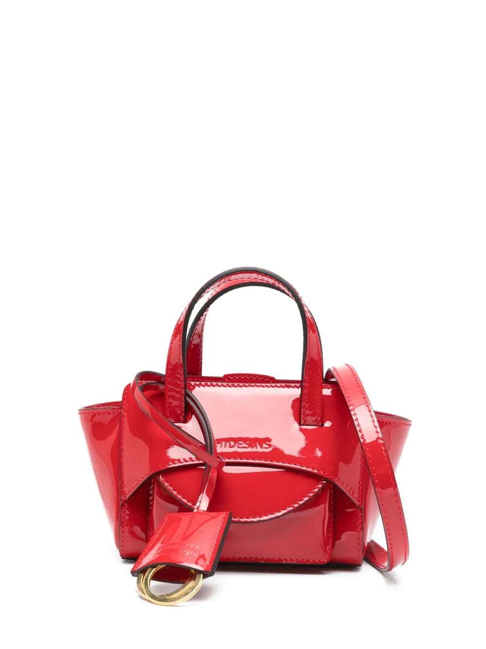 HIDESINS Borsa tote con logo - Rosso